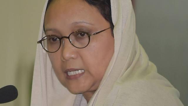 FM Rento Marsudi, Photo: AFP (צילום: AFP) FM Rento Marsudi, Photo: AFP