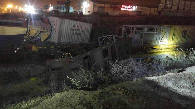 Overturned trainnullnull Overturned train