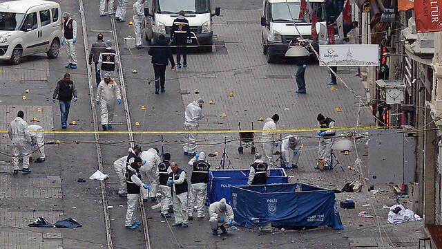 Scene of the attack (Photo: AP)