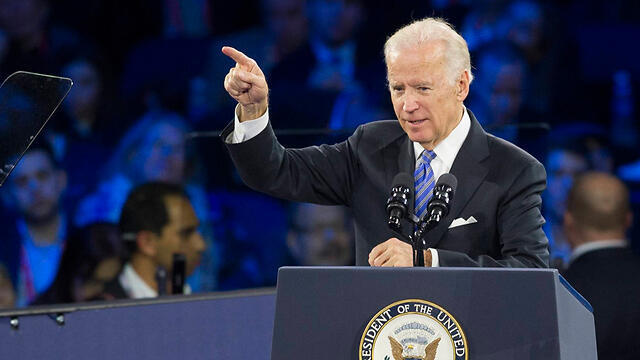 Biden at AIPAC (Photo: AFP)nullnull Biden at AIPAC (Photo: AFP)
