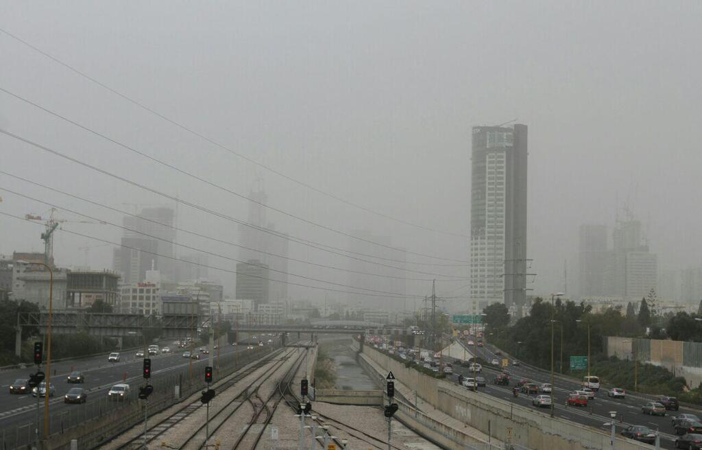 Air pollution in Tel Aviv 