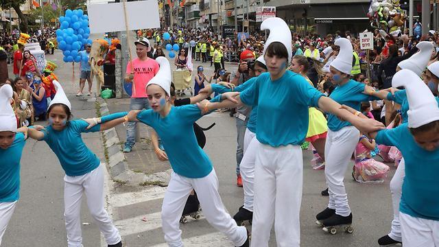 Adloyada in Holon (Photo: Motti Kimchi) (צילום: מוטי קמחי) Adloyada in Holon (Photo: Motti Kimchi)