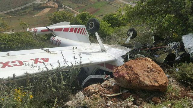 BG Munir Amar's crashed plane on Mt. Kamon (Photo:Northern Division Firefighters Spokesperson)