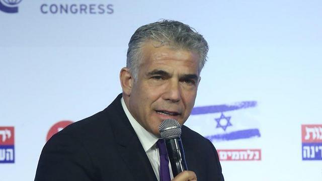 Yesh Atid leader Yair Lapid (Photo: Motti Kimchi)