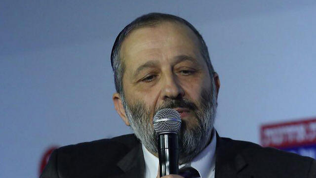 Interior Minister Aryeh Deri (Photo: Motti Kimchi)