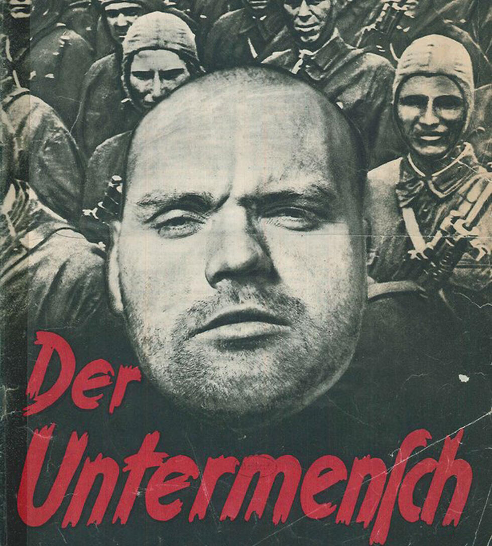 SS pamphlet 'The Sub-Human,' using AP's photographs. (Photo: AP) (צילום: AP) SS pamphlet 'The Sub-Human,' using AP's photographs. (Photo: AP)