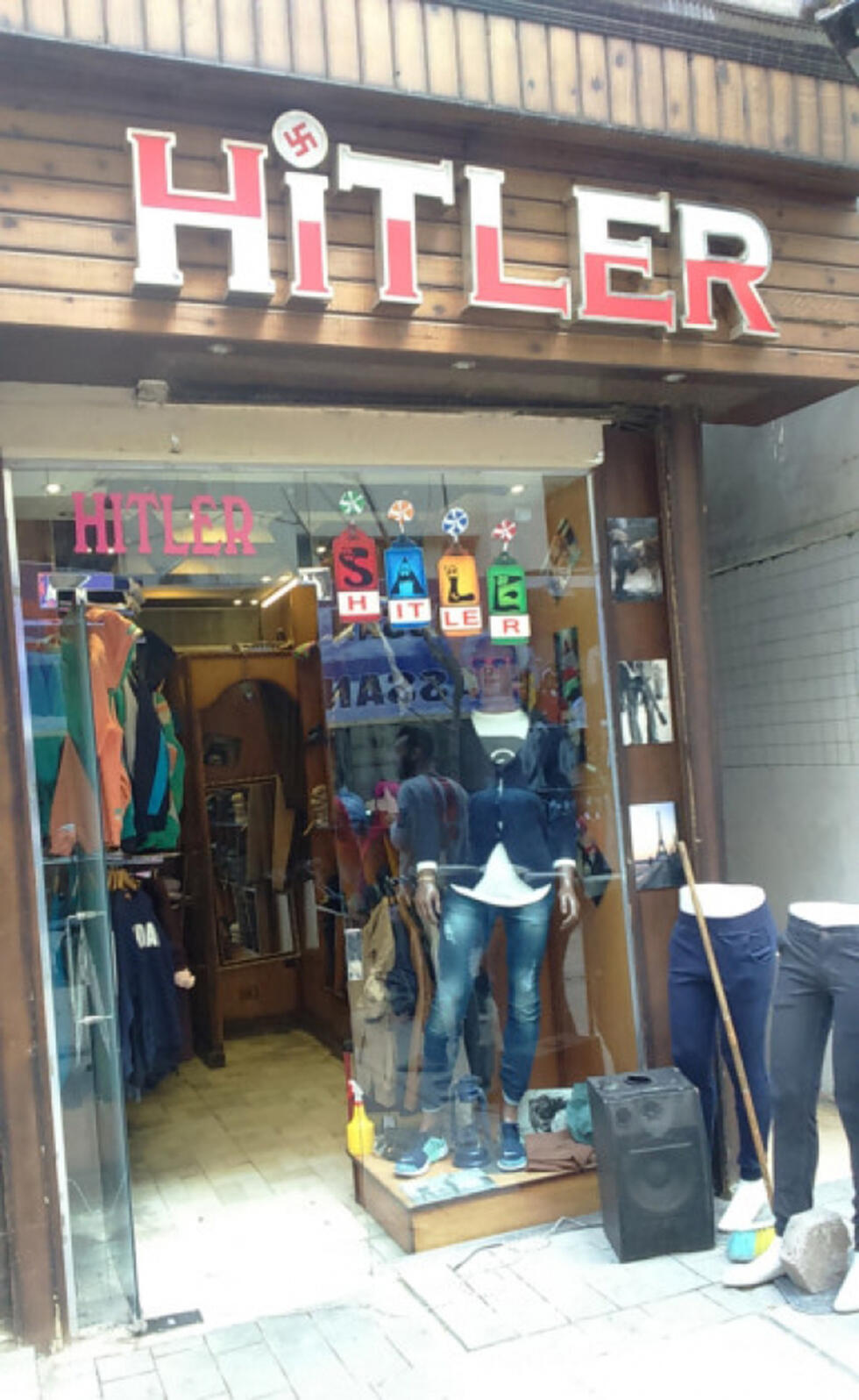 Farouq's Hitler store in Cairo (Photo: Gulf News)