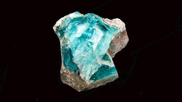 Glass shard from early Roman period discovered near Mt. Carmel (Photo: TPS)