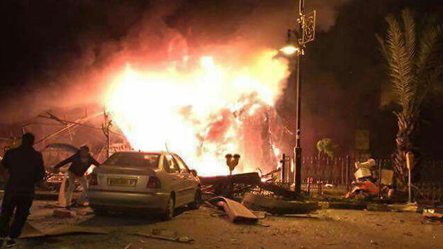 The fire. No one was reportedly harmed.nullnull The fire. No one was reportedly harmed.