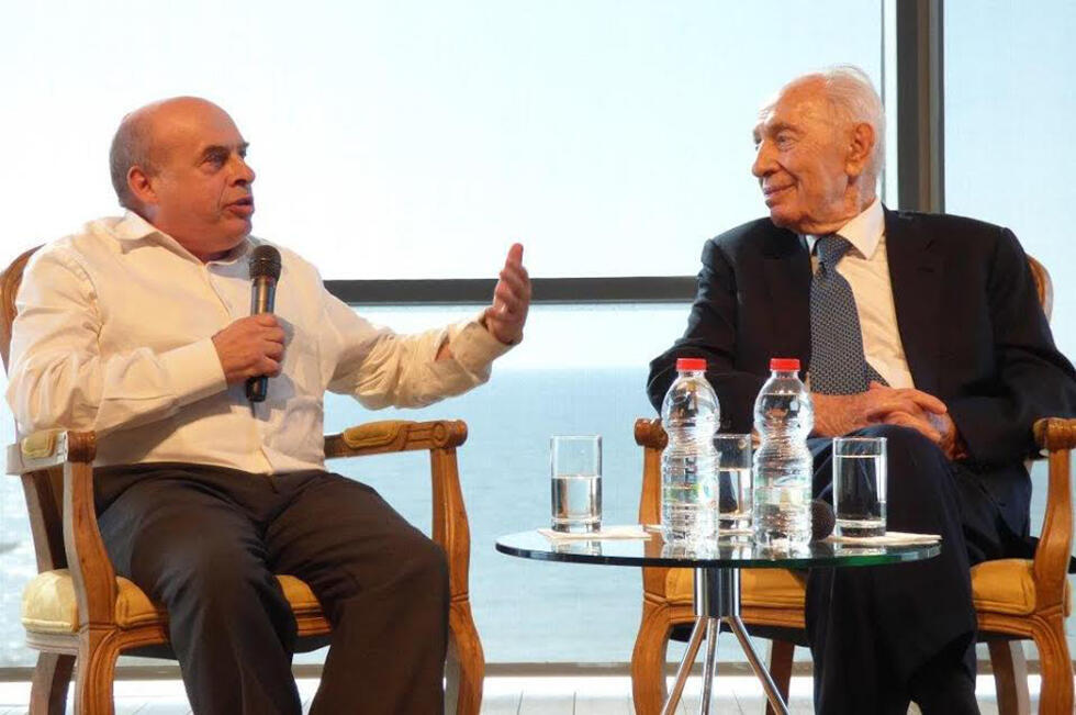 Sharansky with the late Shimon Peresnullnull Sharansky with the late Shimon Peres
