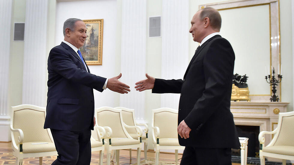 Netanyahu and Putin meet in Moscow (Photo: AFP) (צילום: AFP) Netanyahu and Putin meet in Moscow (Photo: AFP)