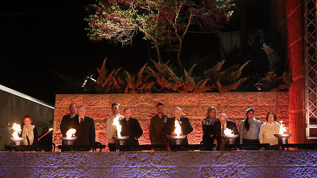 Holocaust Remembrance Day ceremony at Yad Vashem (File photo: Gil Yohanan)