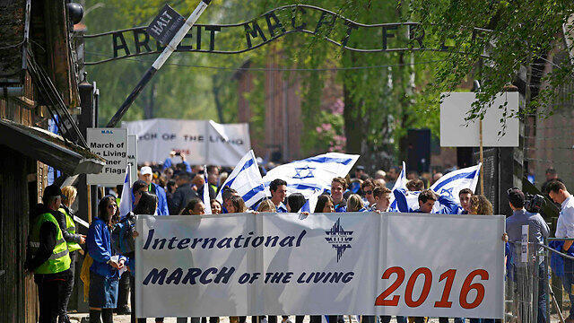 Last year’s March of the Living (Photo: Reuters)