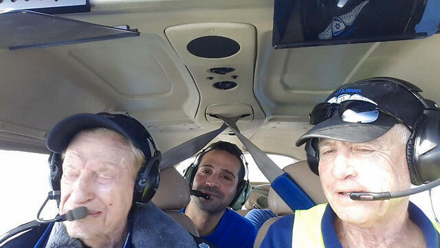Flint doing a sortie along the Israeli coastline