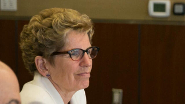 Ontario Primier Kathleen Wynne (Photo: Government of Ontario) (באדיבות ממשלת אונטריו) Ontario Primier Kathleen Wynne (Photo: Government of Ontario)