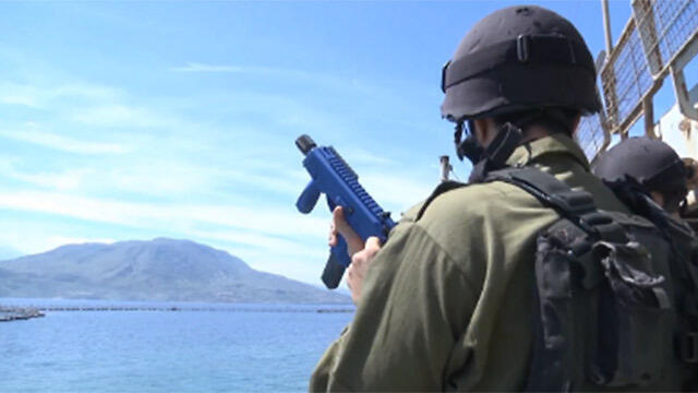 Nobel Dina joint training excersize (Photo: IDF Spokesperson's Unit) (צילום: דובר צה"ל) Nobel Dina joint training excersize (Photo: IDF Spokesperson's Unit)