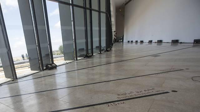 The empty walls of the Palestinian Museum (Photo: EPA) (Photo: EPA) The empty walls of the Palestinian Museum (Photo: EPA)