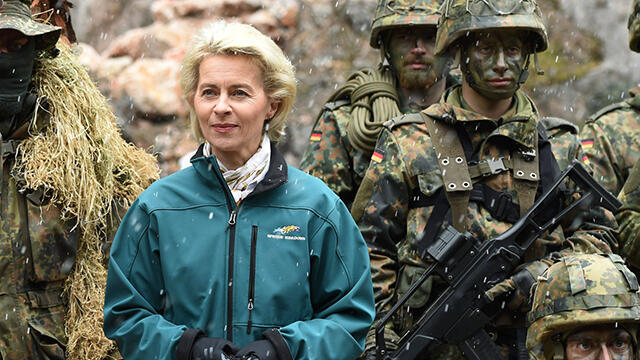Министр обороны Германии Урсула фон дер Лейден. Фото: AFP (צילום: AFP) Министр обороны Германии Урсула фон дер Лейден. Фото: AFP