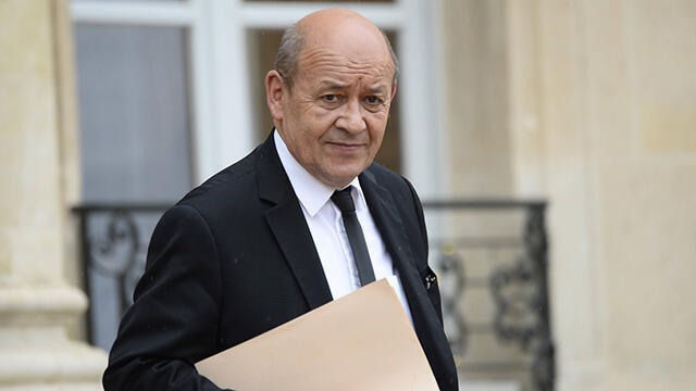 French Minister of Defense, Jean-Yves Le Drian (Photo: AFP)