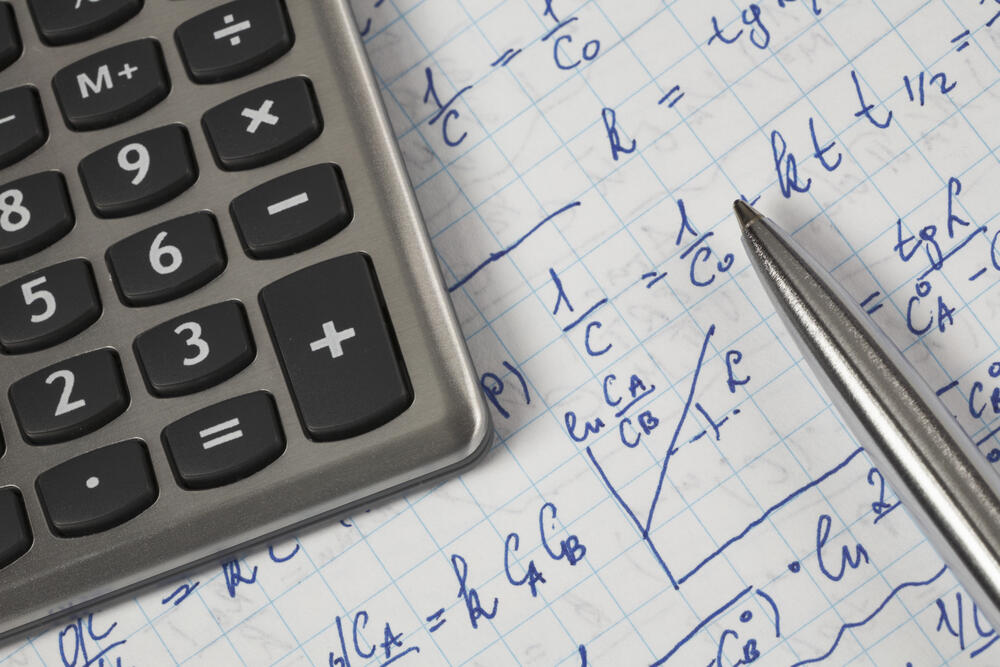 Math also down 