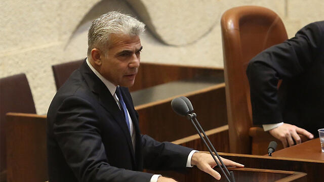 Yair Lapid (Photo: Gil Yohanan)