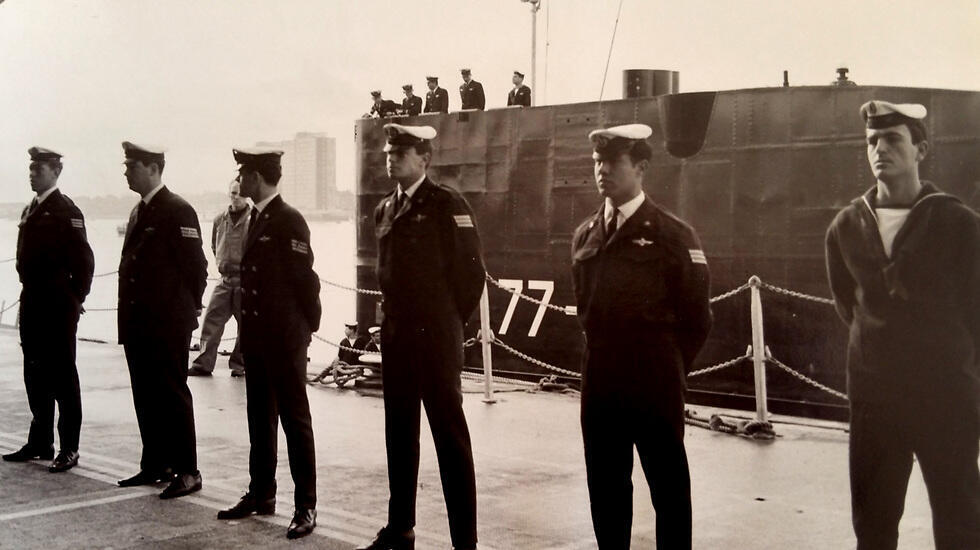 (Photo: Association of Former Dolphin Submariners) (באדיבות עמותת דולפין יוצאי חיל הים) (Photo: Association of Former Dolphin Submariners)