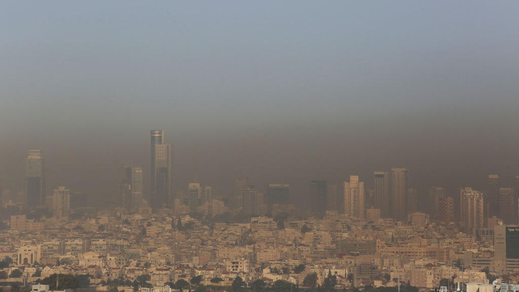 The Tel Aviv metropolitan area the morning after Lag B'Omer eve