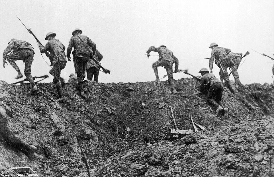 The Battle of the Somme, World War I 