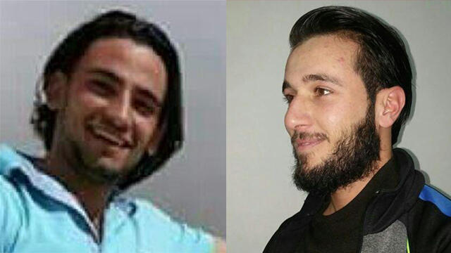 The two terrorists: Mohammad and Khaled Mahamrah