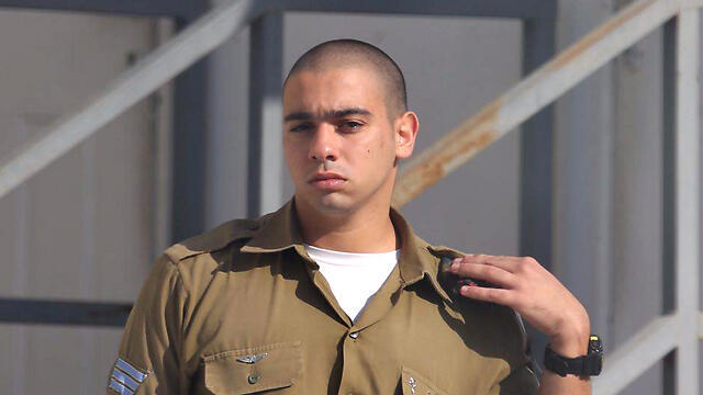 Sgt. Elor Azaria at court 