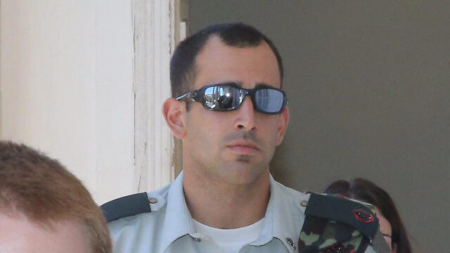 Azaria's company commander Maj. Tom Na'aman (Photo: Motti Kimchi)