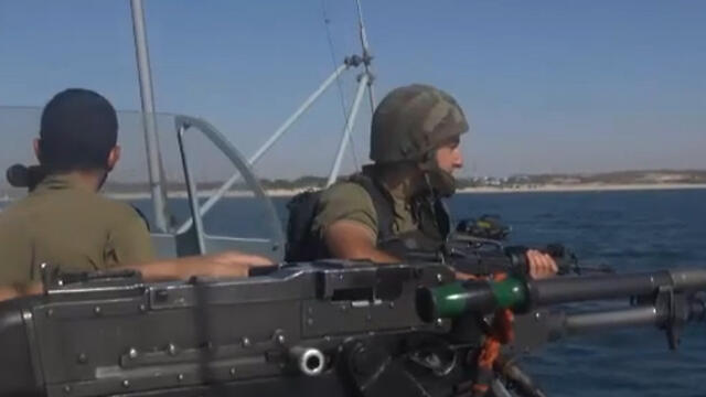 Israeli Navy drills against terrorist infiltration (Photo: IDF Spokesperson's Unit) (צילום: דובר צה"ל) Israeli Navy drills against terrorist infiltration (Photo: IDF Spokesperson's Unit)