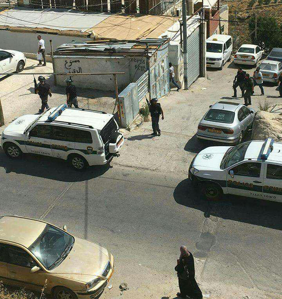 Police raid Mohammed Aliyan's home in Jabel Mukabernullnull Police raid Mohammed Aliyan's home in Jabel Mukaber