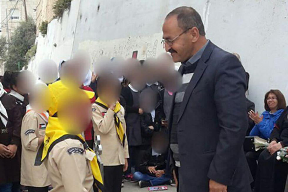 Mohammed Aliyan speaks at elementary school in East Jerusalemnullnull Mohammed Aliyan speaks at elementary school in East Jerusalem