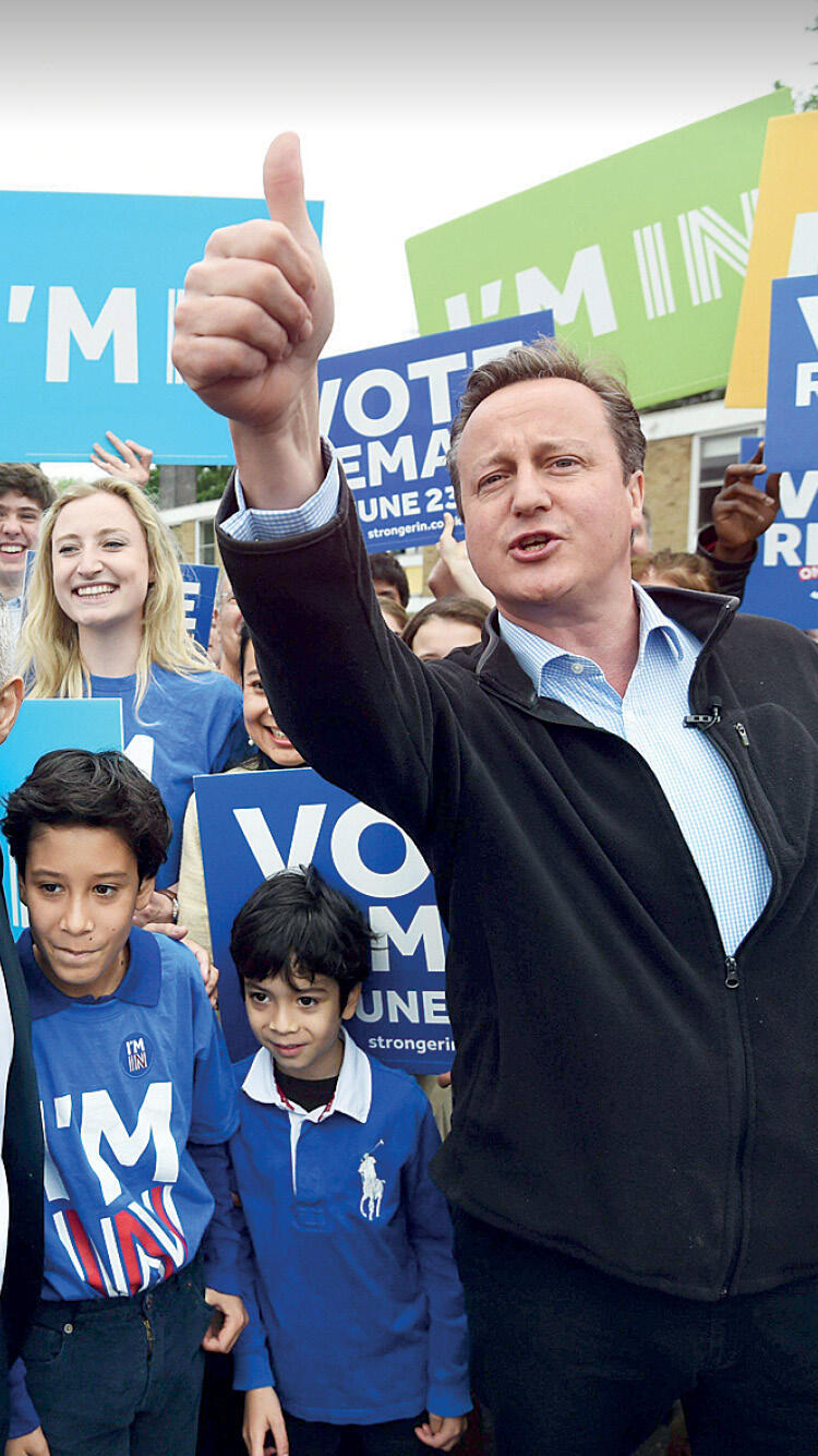 UK Prime Minister David Cameron