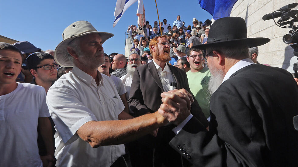 Hallel's father, Amichai (Photo: Gil Yohanan)