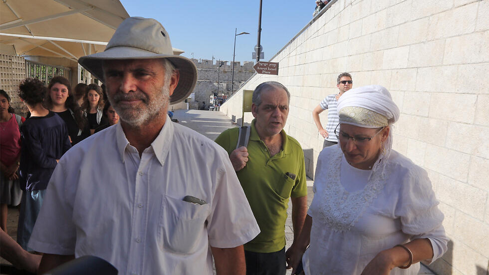 Hallel's parents, Amichai and Rina (Photo: Gil Yohanan)
