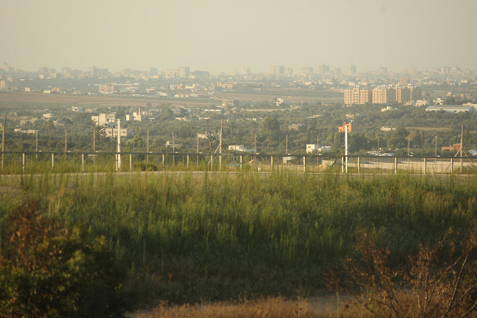 The area where the Israeli civilian crossed the border. (Photo: Roee Idan)