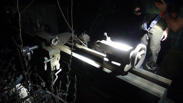 Illegal weapons facility discovered in the town of a-Ram (Photo: IDF Spokespersons Unit) (צילום: דובר צה״ל) Illegal weapons facility discovered in the town of a-Ram (Photo: IDF Spokespersons Unit)