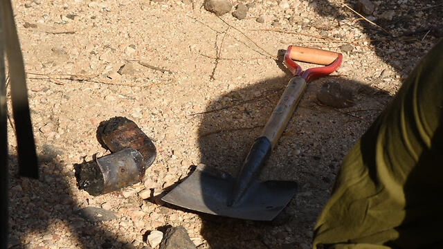 Missile debris (Photo: Avihu Shapira)