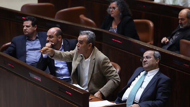 Arab MKs from the Joint List (Photo: Gil Yohanan) (צילום: גיל יוחנן) Arab MKs from the Joint List (Photo: Gil Yohanan)