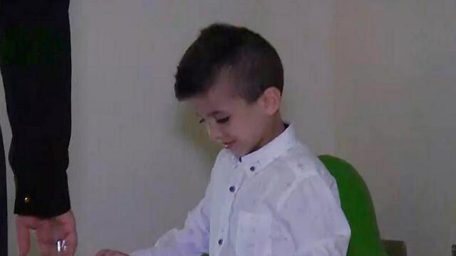 Ahmed Dawabshe has been released from the hospital (Photo: Yogev Attias)