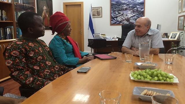 African religious leaders meet with Natan Sharansky (Photo: Courtesy) (Courtesy) African religious leaders meet with Natan Sharansky (Photo: Courtesy)