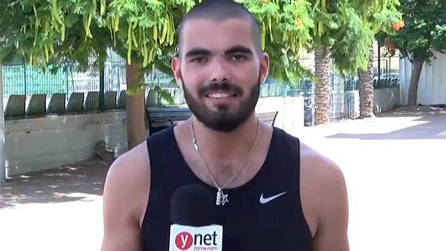 Noam Atlan speaking with Ynetnullnull Noam Atlan speaking with Ynet