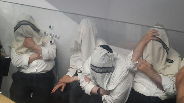 Four of the defendants (Photo: Gilad Morag)