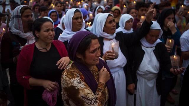 IsraAID assists Yazidi refugees in Greece (Photo: IsraAID)