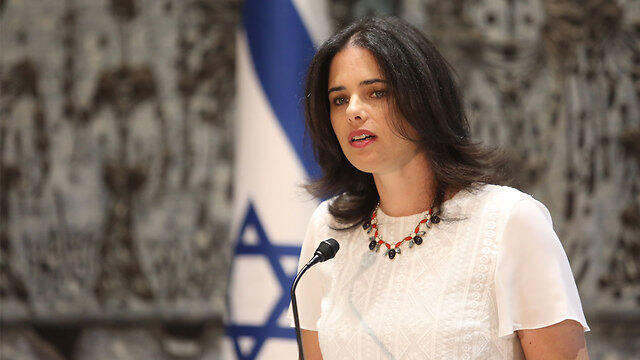 Minister Shaked. "2016-model terrorism needs to be met with a 2016-model response." (Photo: Gil Yohanan) (צילום: גיל יוחנן) Minister Shaked. "2016-model terrorism needs to be met with a 2016-model response." (Photo: Gil Yohanan)