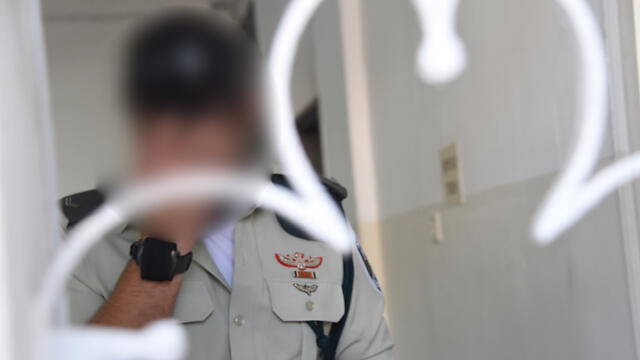 Sapper from Israel Border Police in court (Photo: Yair Sagi)