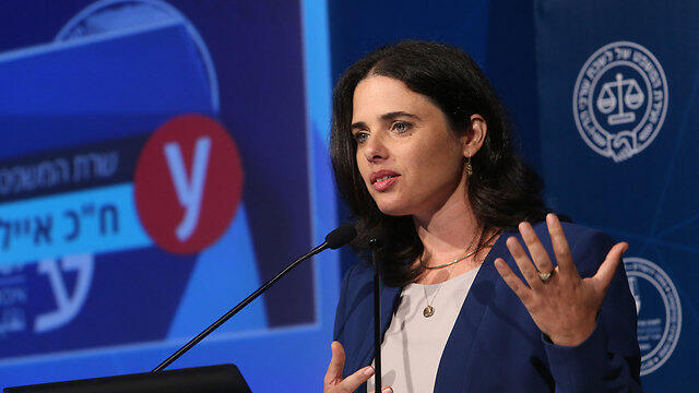 Minister Shaked. 'I believe the more Jewish a state we are, the more democratic a state we will be.' (Photo: Zvika Tishler) (צילום: צביקה טישלר) Minister Shaked. 'I believe the more Jewish a state we are, the more democratic a state we will be.' (Photo: Zvika Tishler)