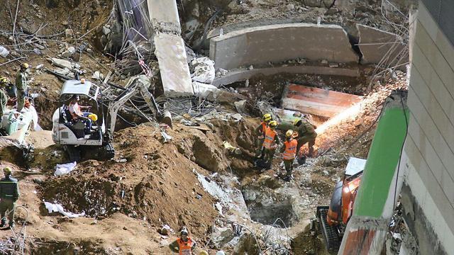 The site of the crash (Photo: Avi Mualem)